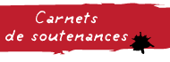 Carnets de soutenances Carnets de soutenances